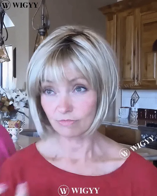 Muriel - Wigyy Straight Bob Wig with Bang