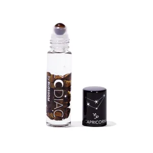 New Blossom Zodiac Capricorn Vanilla-Flavoured Roll-On Lip Gloss made with real Crystals!