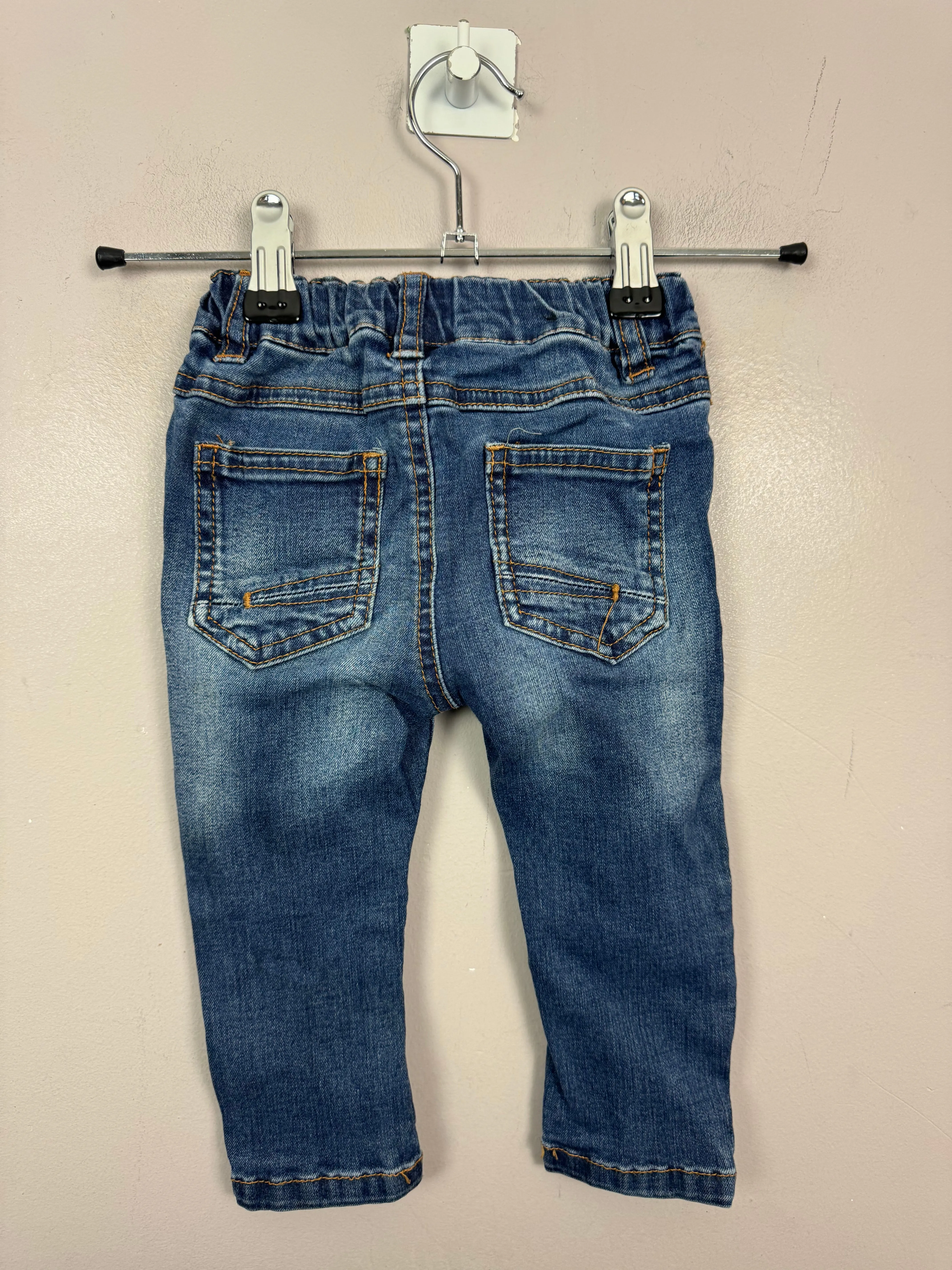 Next Blue Skinny Jeans 6-9m