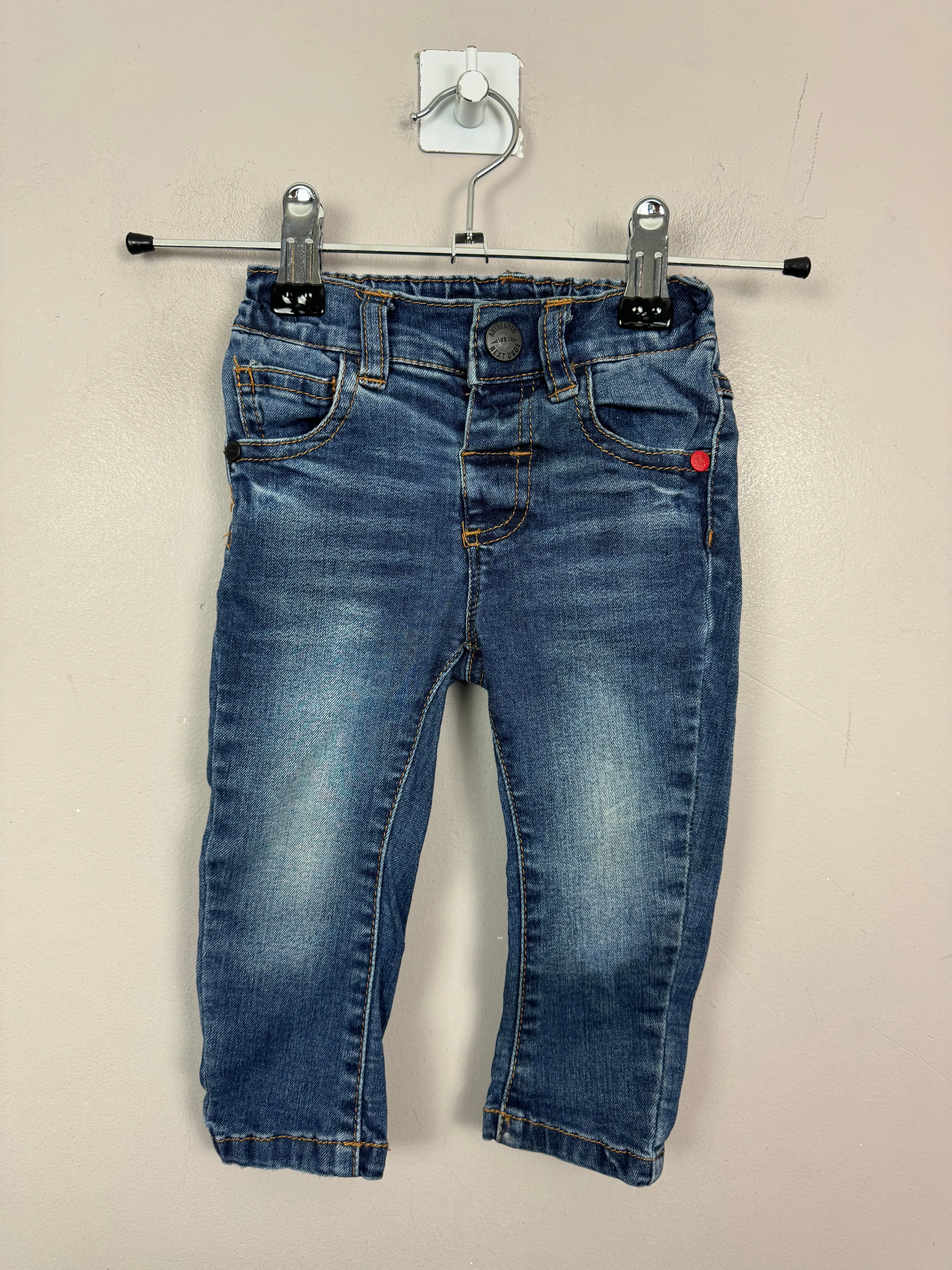 Next Blue Skinny Jeans 6-9m