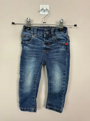 Next Blue Skinny Jeans 6-9m