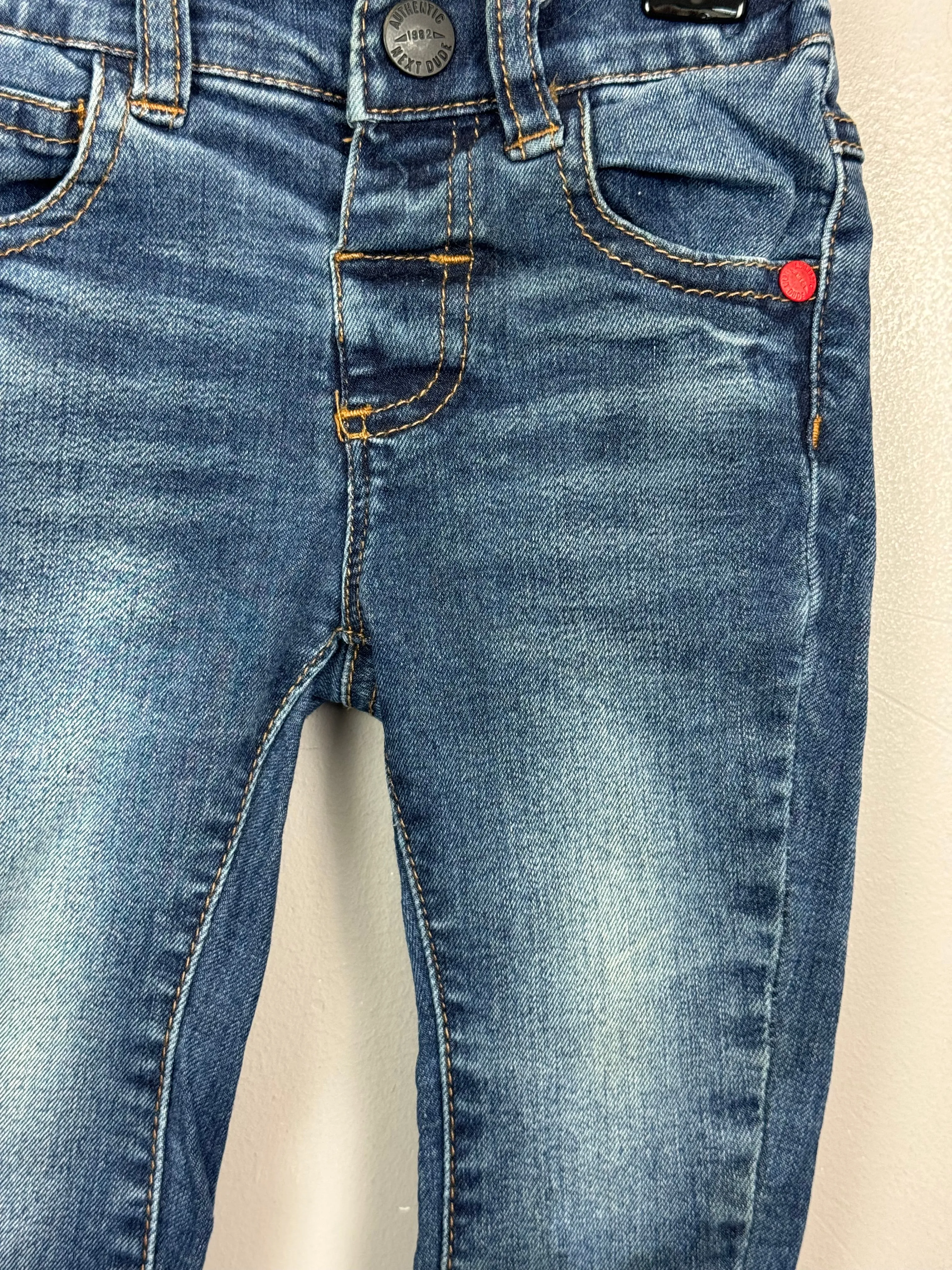 Next Blue Skinny Jeans 6-9m