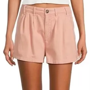 NWT Free People Pink/Rose Billie Chino Shorts Size 2