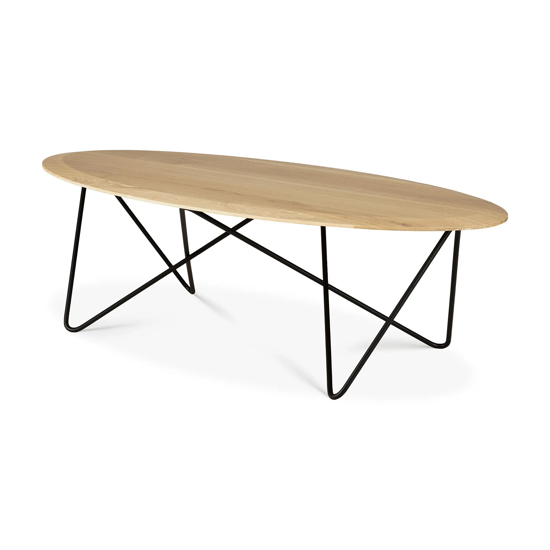 Oak Orb Coffee Table