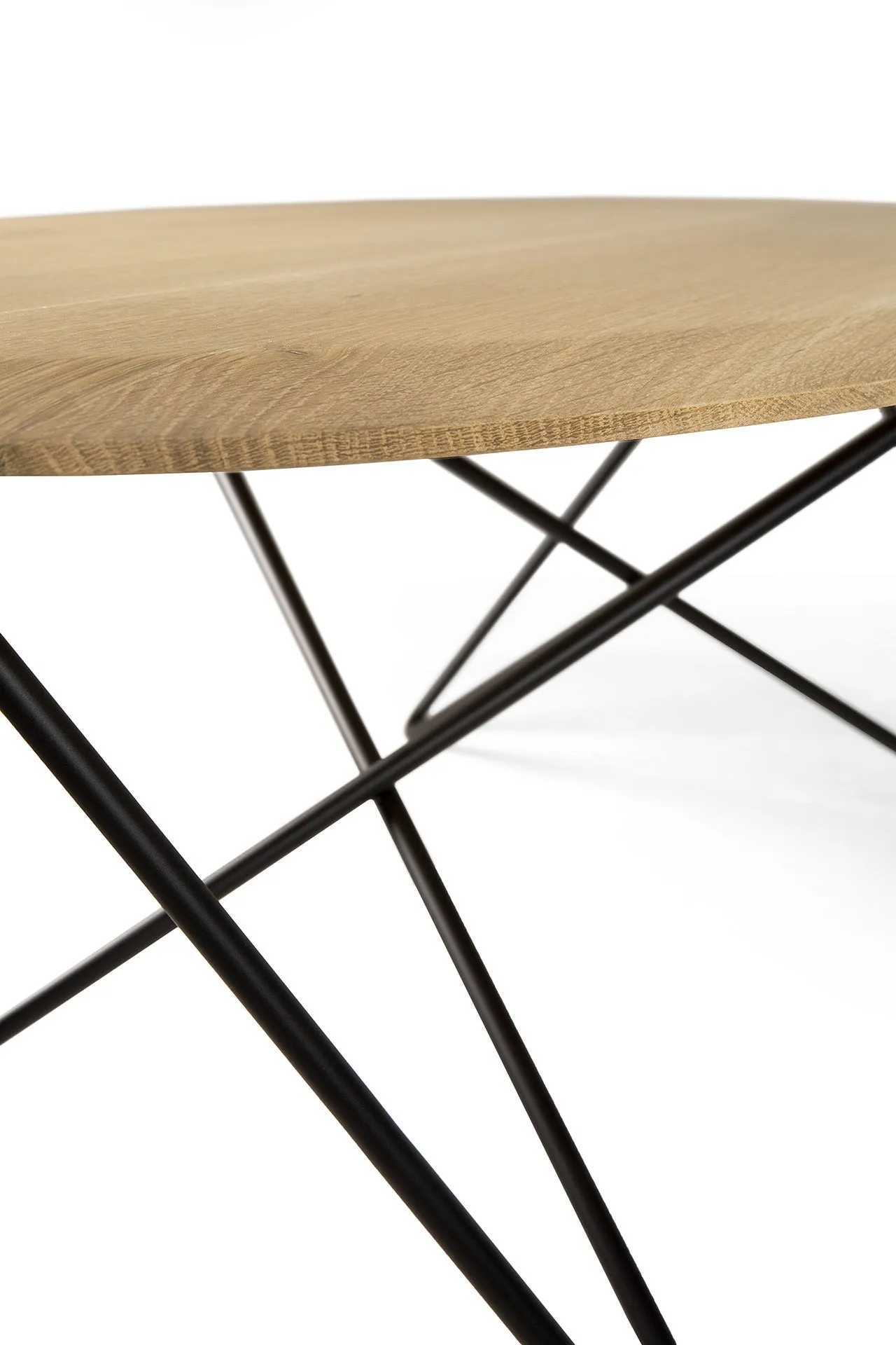 Oak Orb Coffee Table