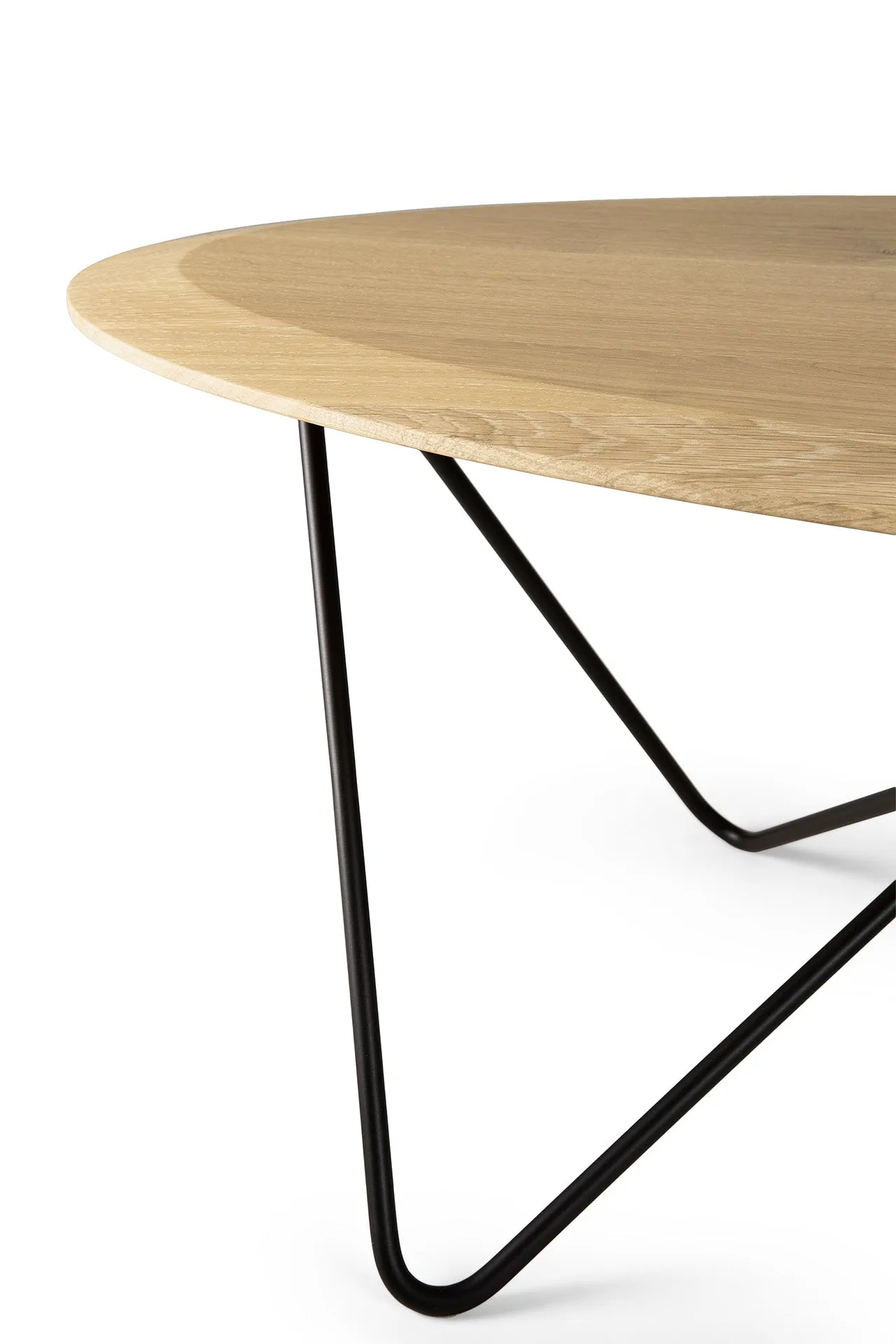 Oak Orb Coffee Table
