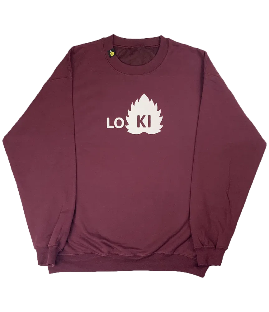 OG Logo - Crewneck Sweatshirt - Maroon