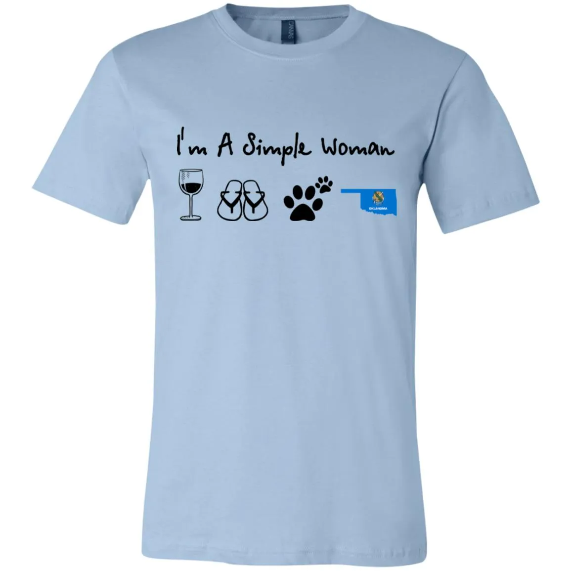 Oklahoma I'm A Simple Woman Hoodie