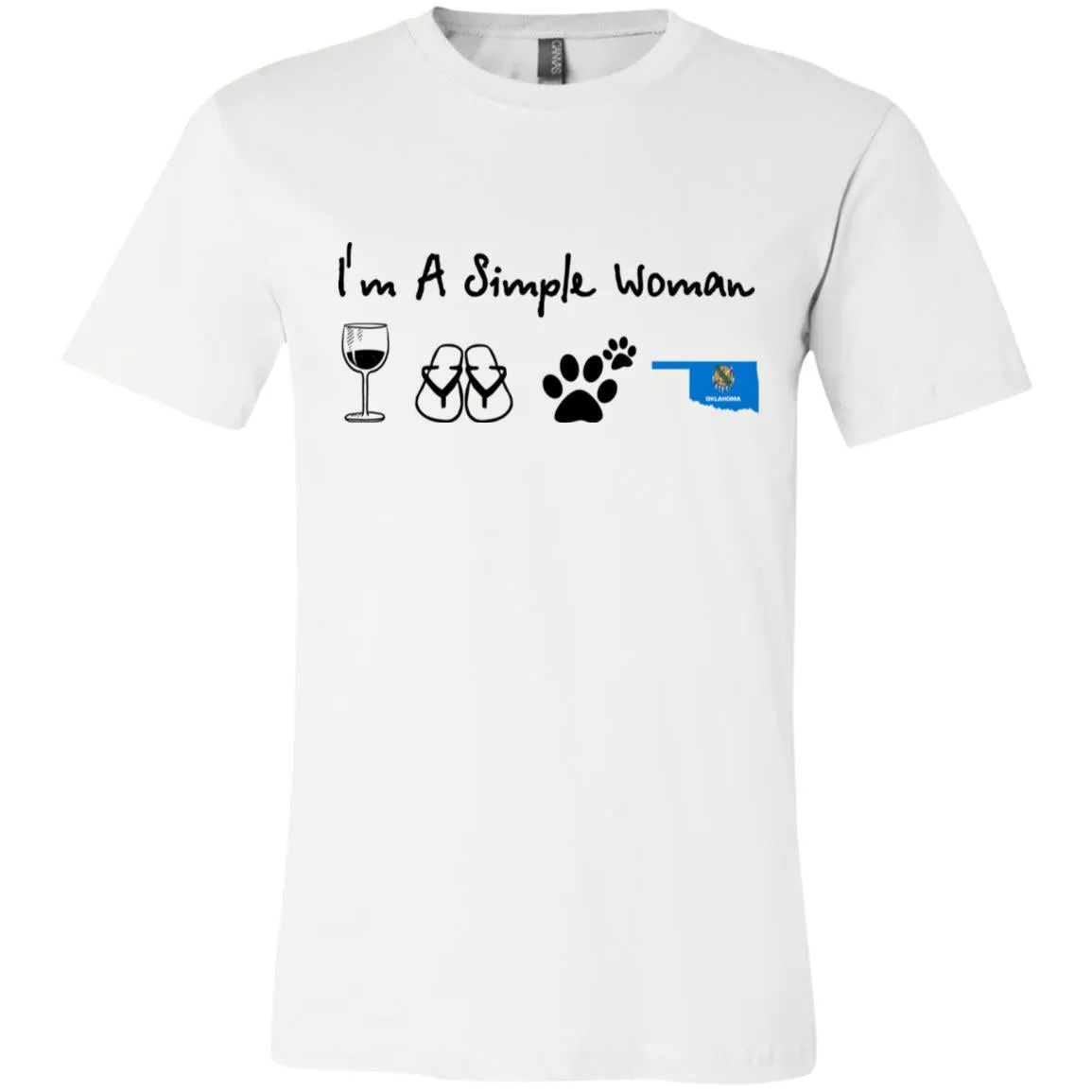 Oklahoma I'm A Simple Woman Hoodie