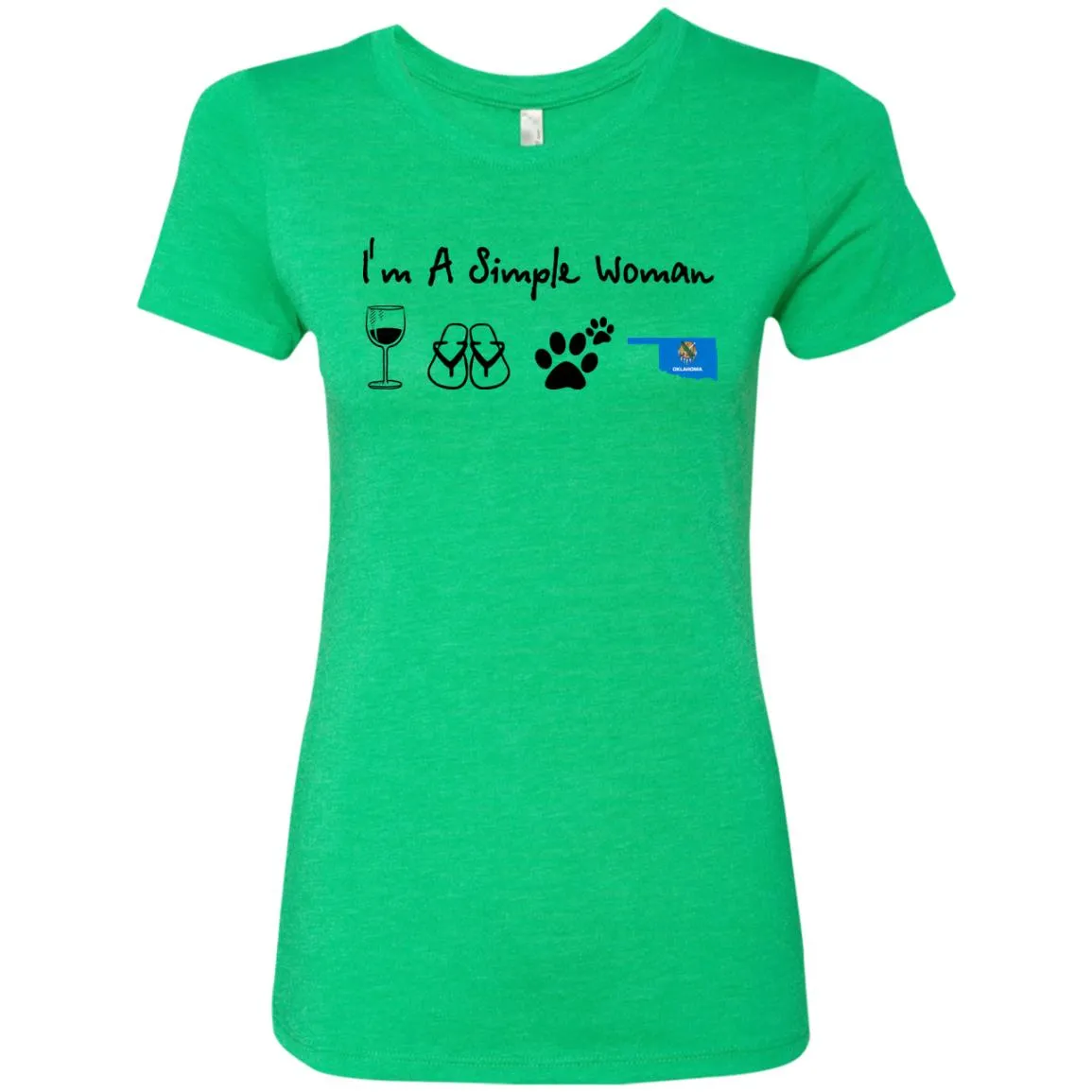 Oklahoma I'm A Simple Woman Hoodie