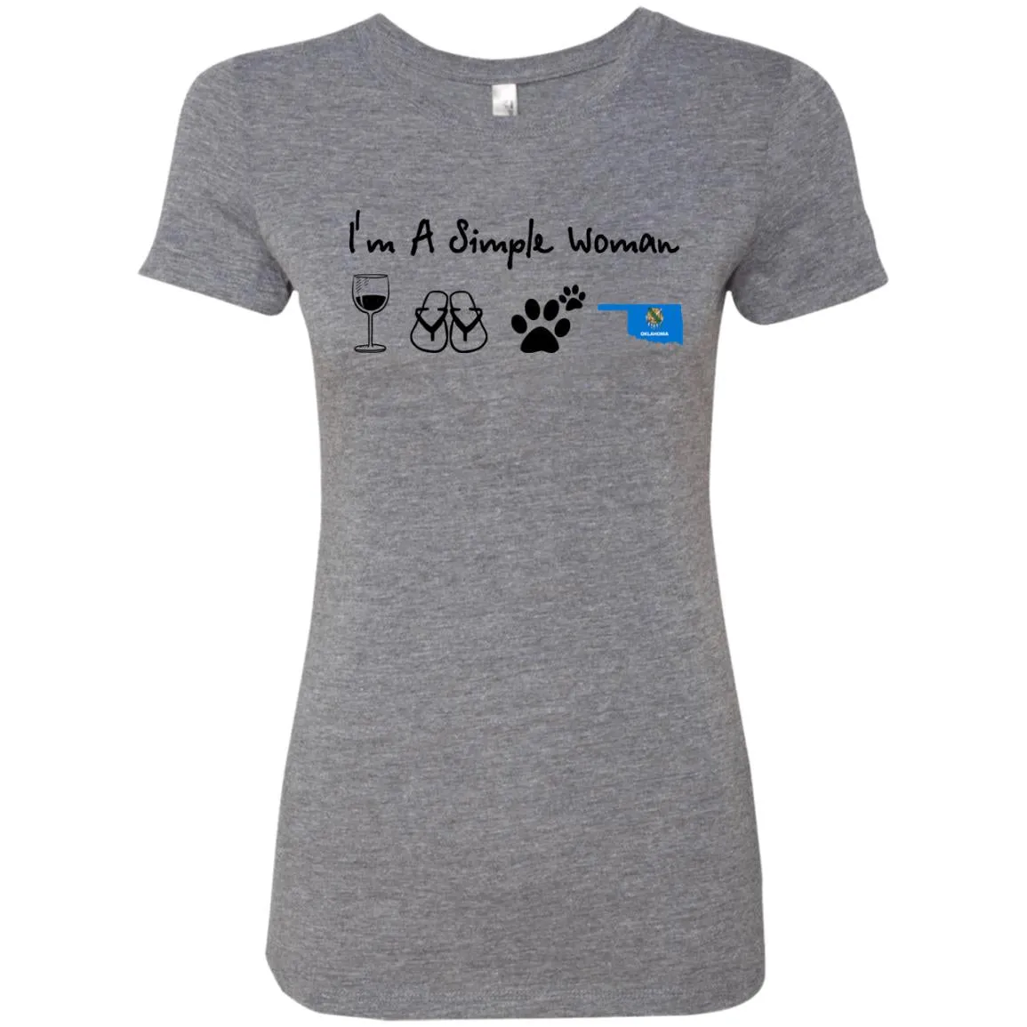 Oklahoma I'm A Simple Woman Hoodie