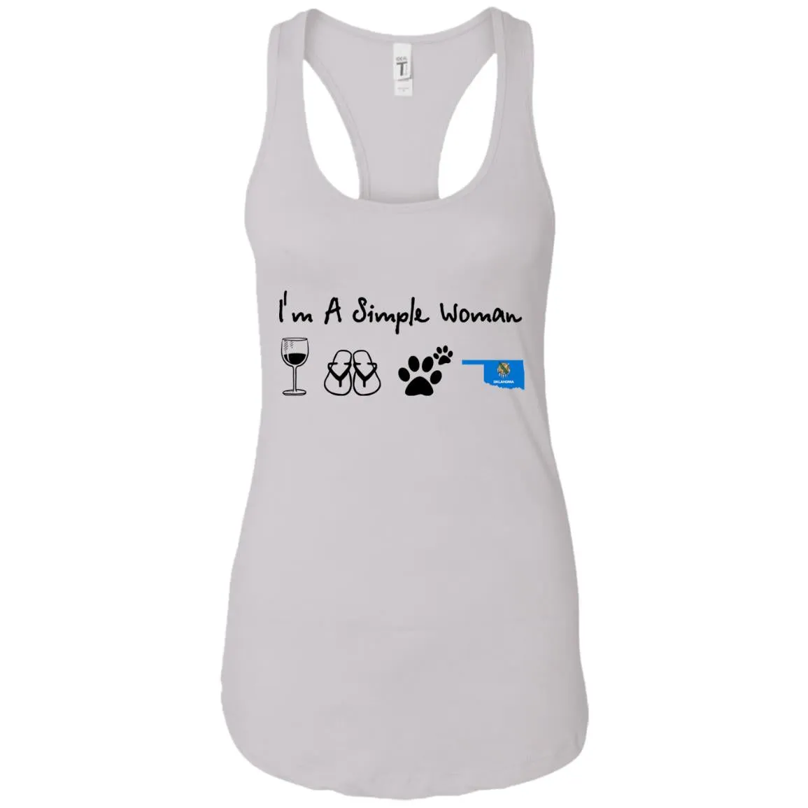 Oklahoma I'm A Simple Woman Hoodie