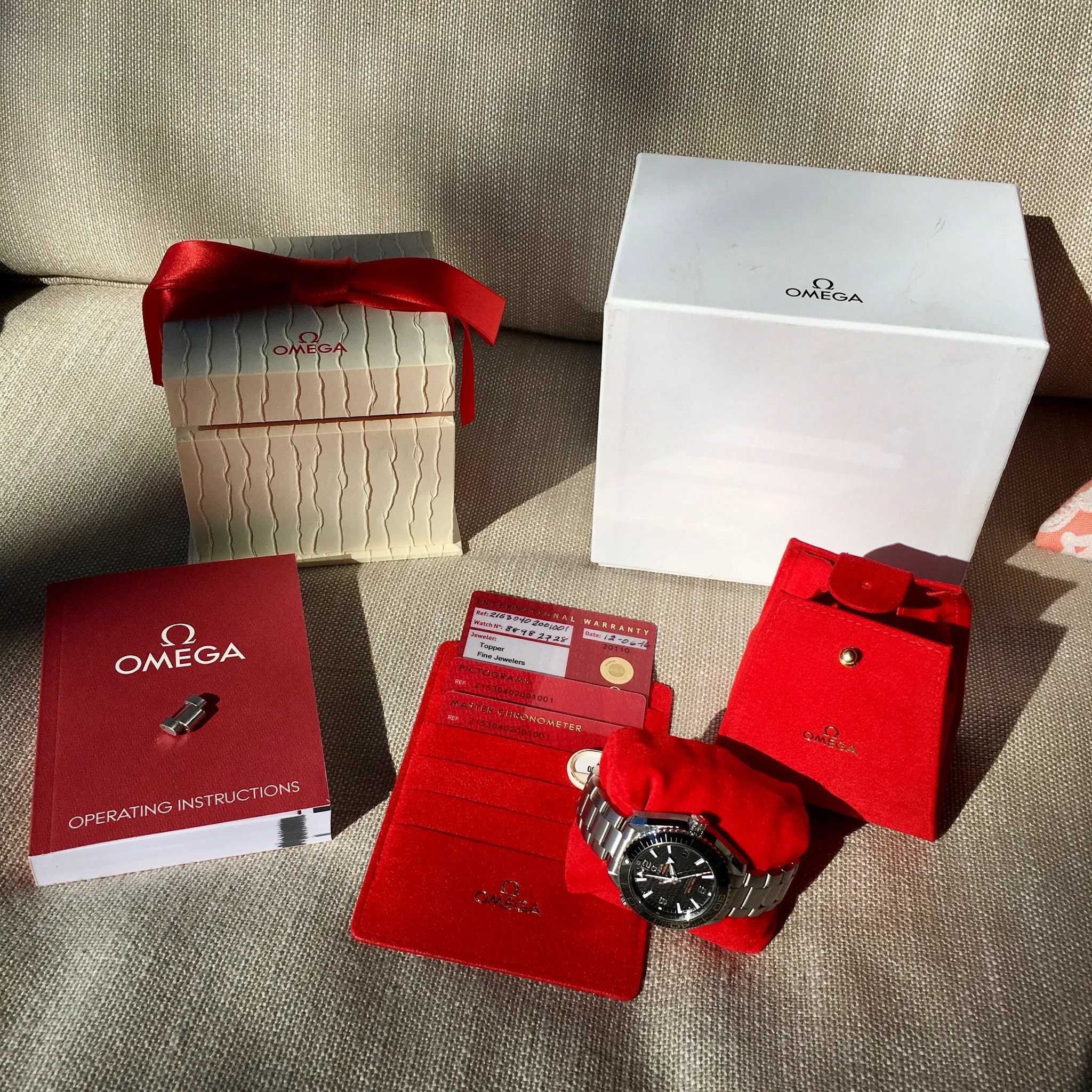 Omega Seamaster 215.30.40.20.01.001 Planet Ocean 600M Automatic Watch
