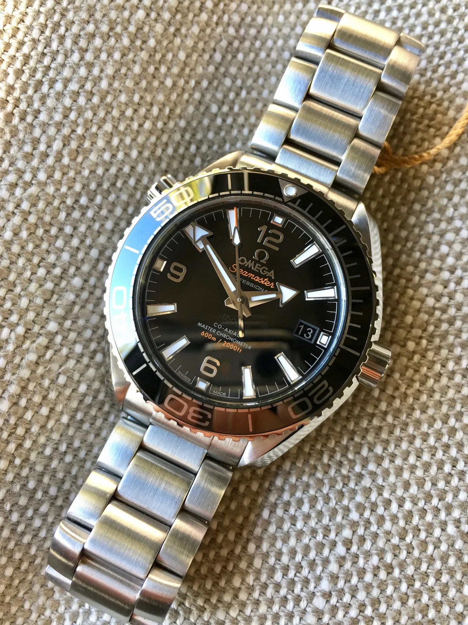 Omega Seamaster 215.30.40.20.01.001 Planet Ocean 600M Automatic Watch