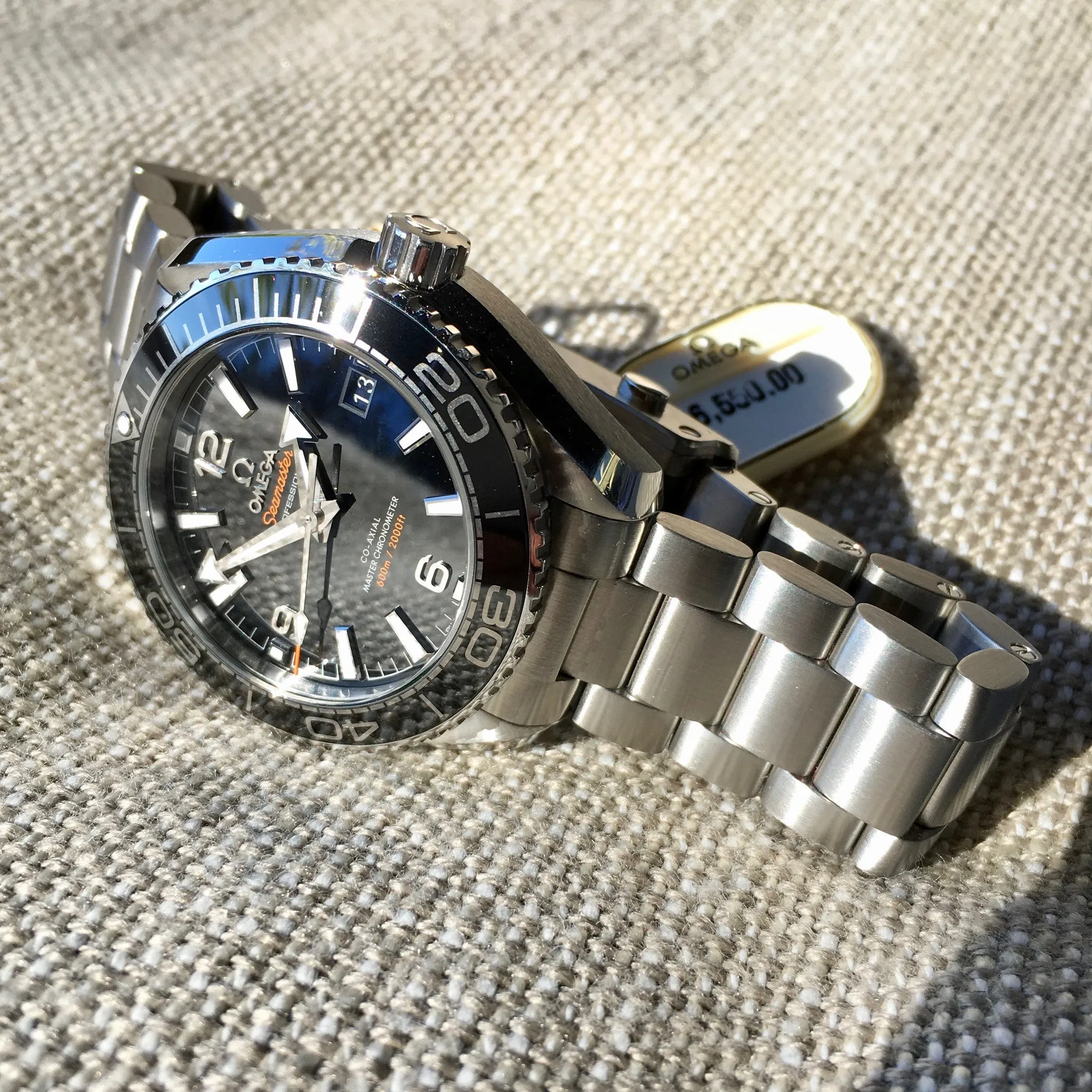 Omega Seamaster 215.30.40.20.01.001 Planet Ocean 600M Automatic Watch
