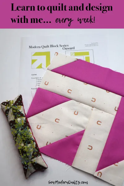 Onward Quilt Block Pattern