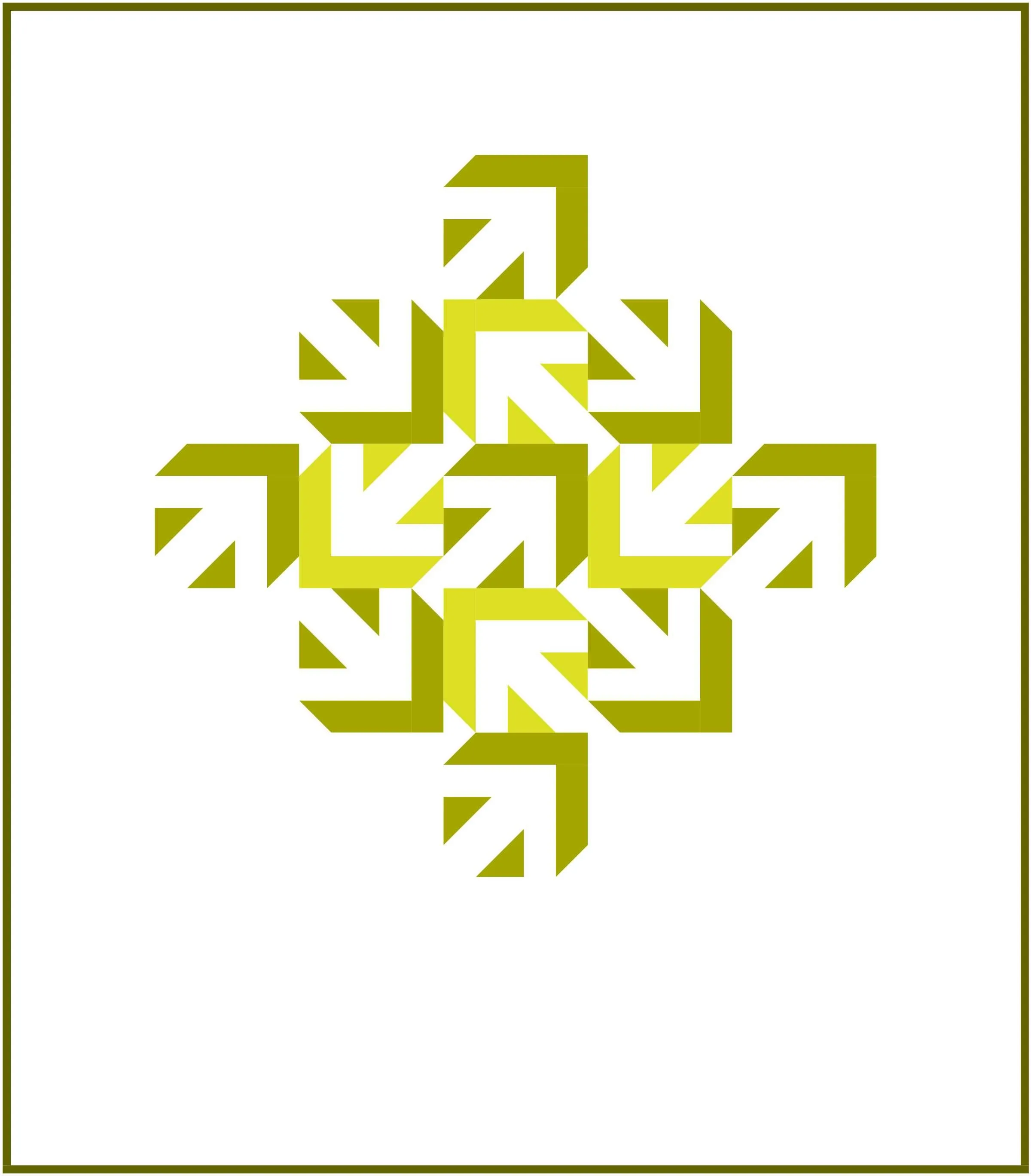 Onward Quilt Block Pattern