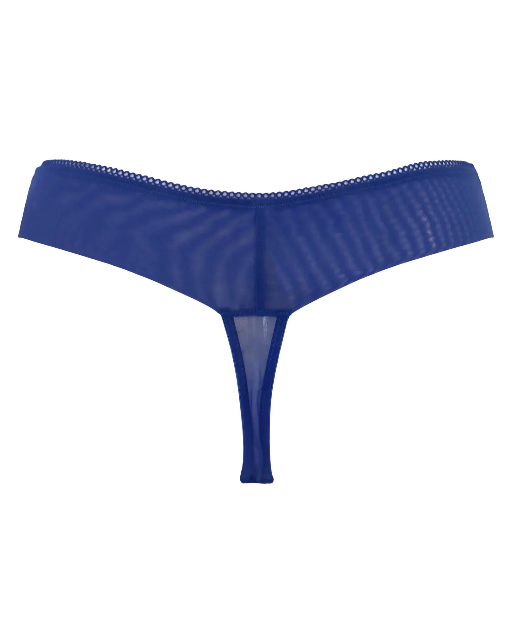 Ooo La La Thong In Cobalt & Blush - Pour Moi