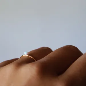 Opal Orb Ring