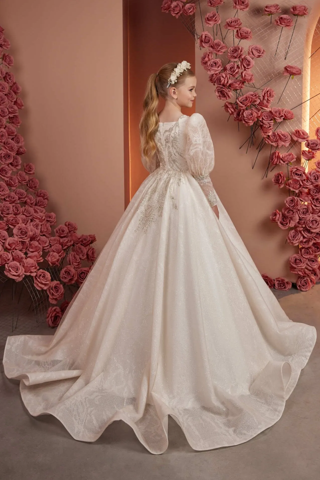 Opulent Cappuccino Elegance Gown