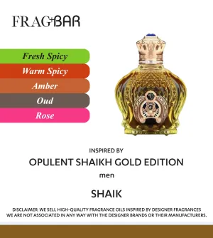 OPULENT SHAIKH GOLD EDITION (Men)