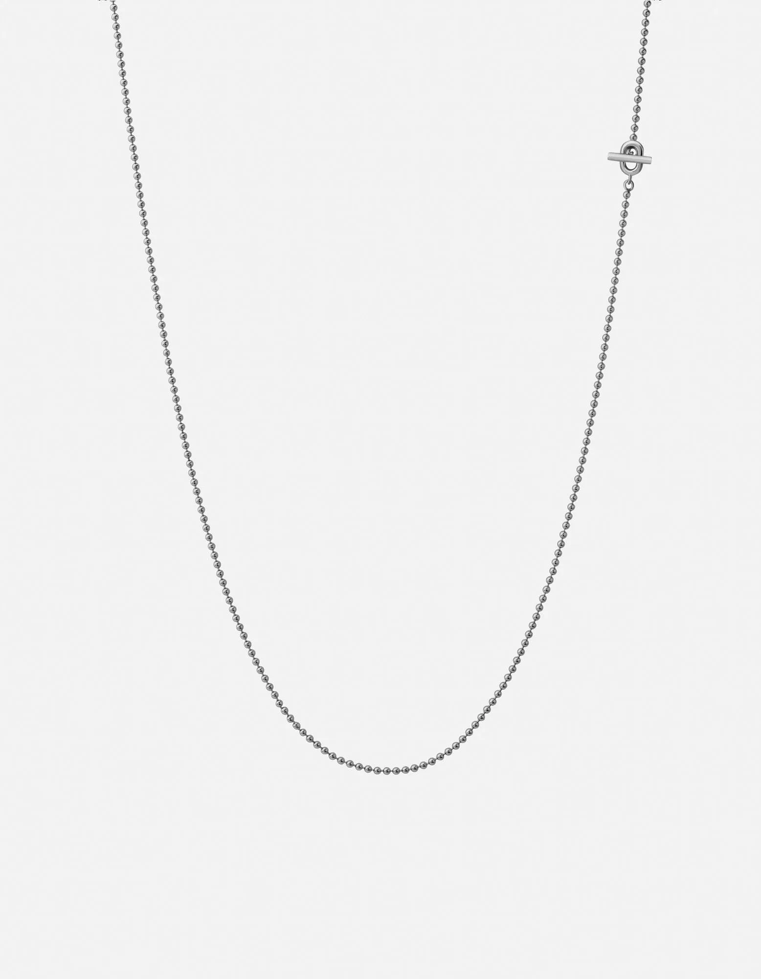 Orb 1.5mm Chain Necklace, Sterling Silver