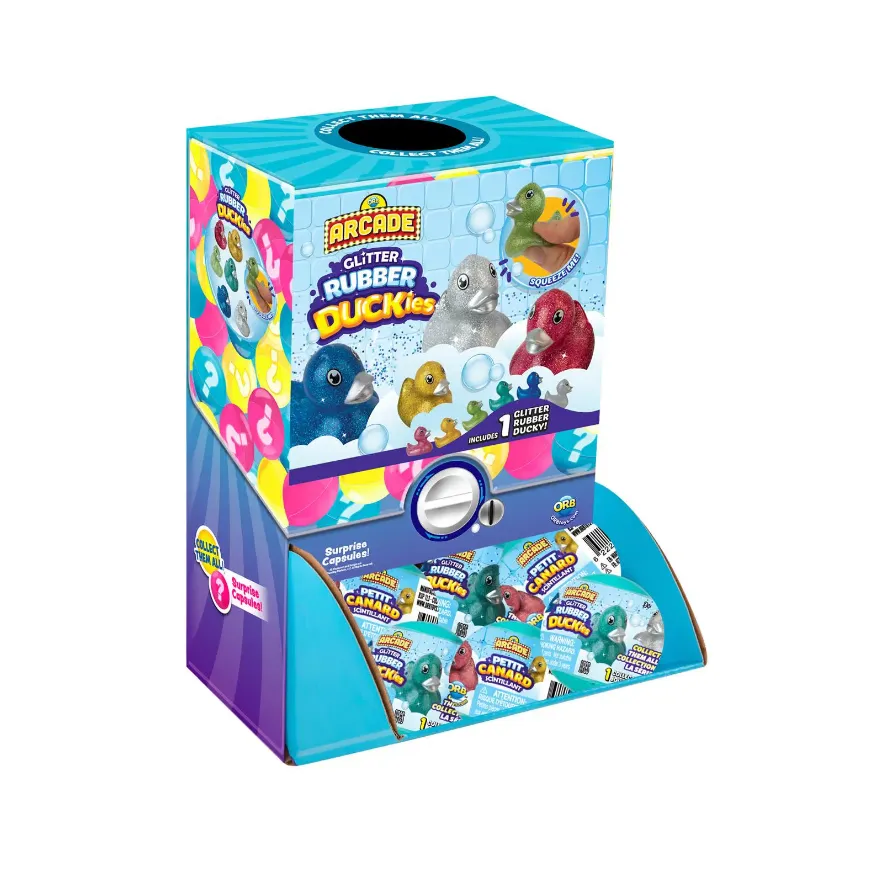 ORB Arcade Capsules Glitter Duck