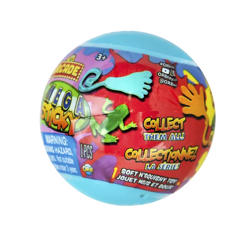 ORB Arcade Capsules Mega Sticky - Assorted