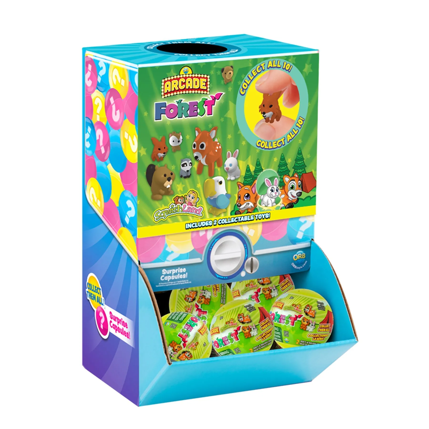 ORB Arcade Capsules Sqwishland Forest - Assorted