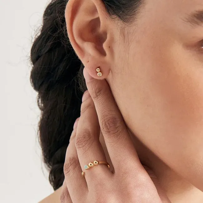 Orb Sparkle Stud Earrings