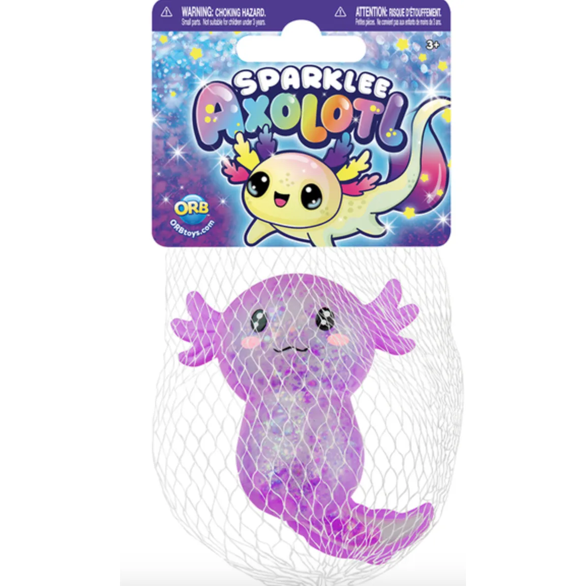 ORB Toys Curiosities Sparklee Axolotl - Assorted