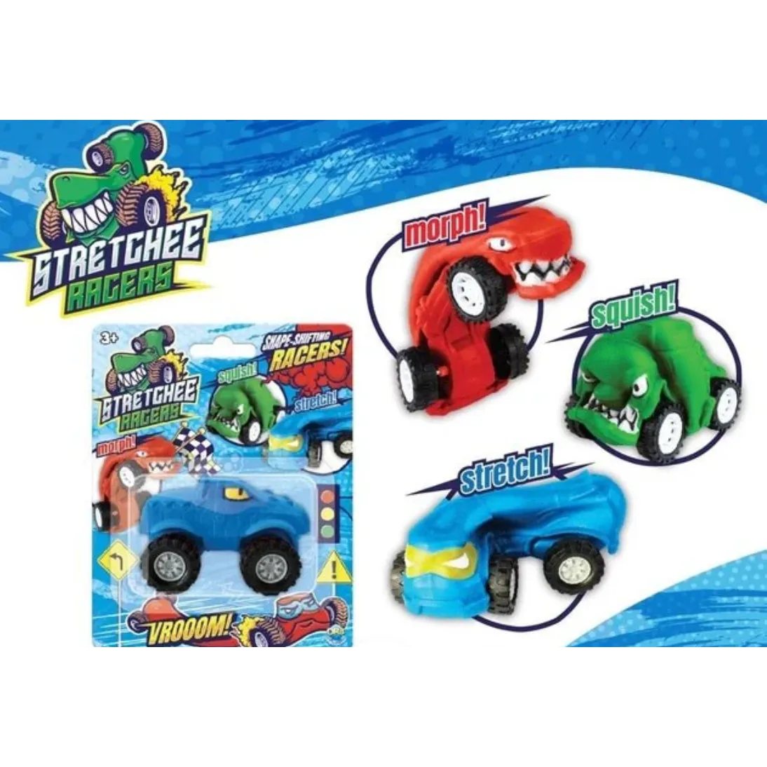 Orb Toys Stretchee Racers - Assorted