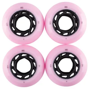 Orb Wheels Ghost Lites Pink/Black Skateboard Wheels 102a 54mm