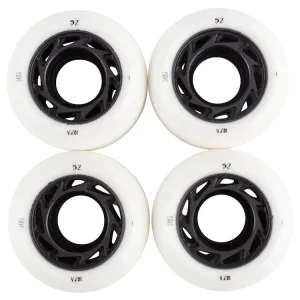 Orb Wheels Ghost Lites White/Black Skateboard Wheels 102a 52mm