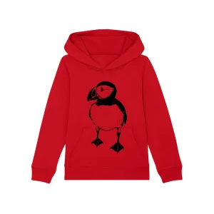 Organic Cotton Unisex Hoodie | Puffin Red