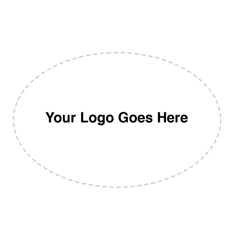 Oval Shaped Logo Stamp | Self-Inking