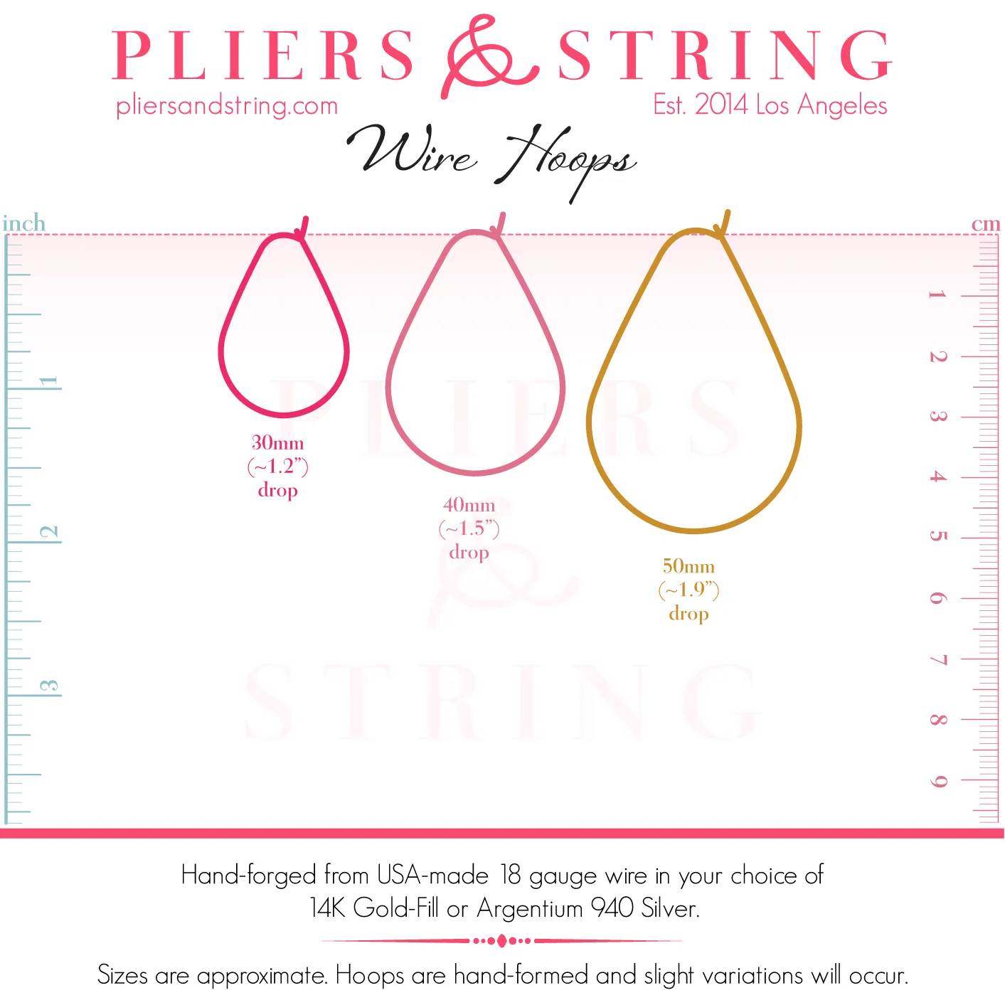 Ovaline CONVEX Hoops