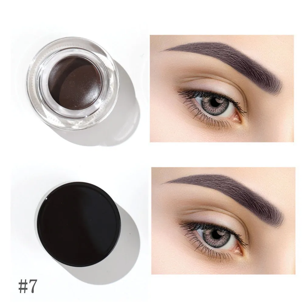 OWIIZI 10 Colors Long Lasting Brow Cream Eyebrows Nourishing Cream Waterproof Eyebrow Cream