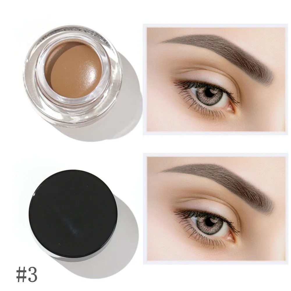 OWIIZI 10 Colors Long Lasting Brow Cream Eyebrows Nourishing Cream Waterproof Eyebrow Cream