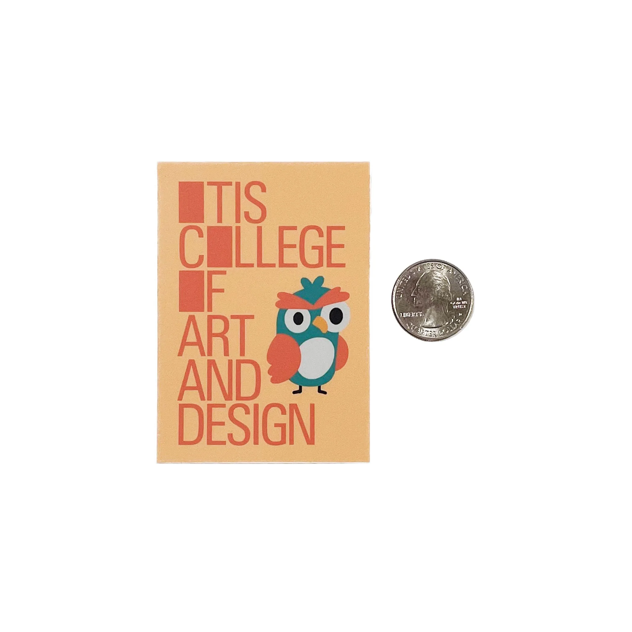 Owlbert Logo Sticker (Designed by Laura Salazar, '23)