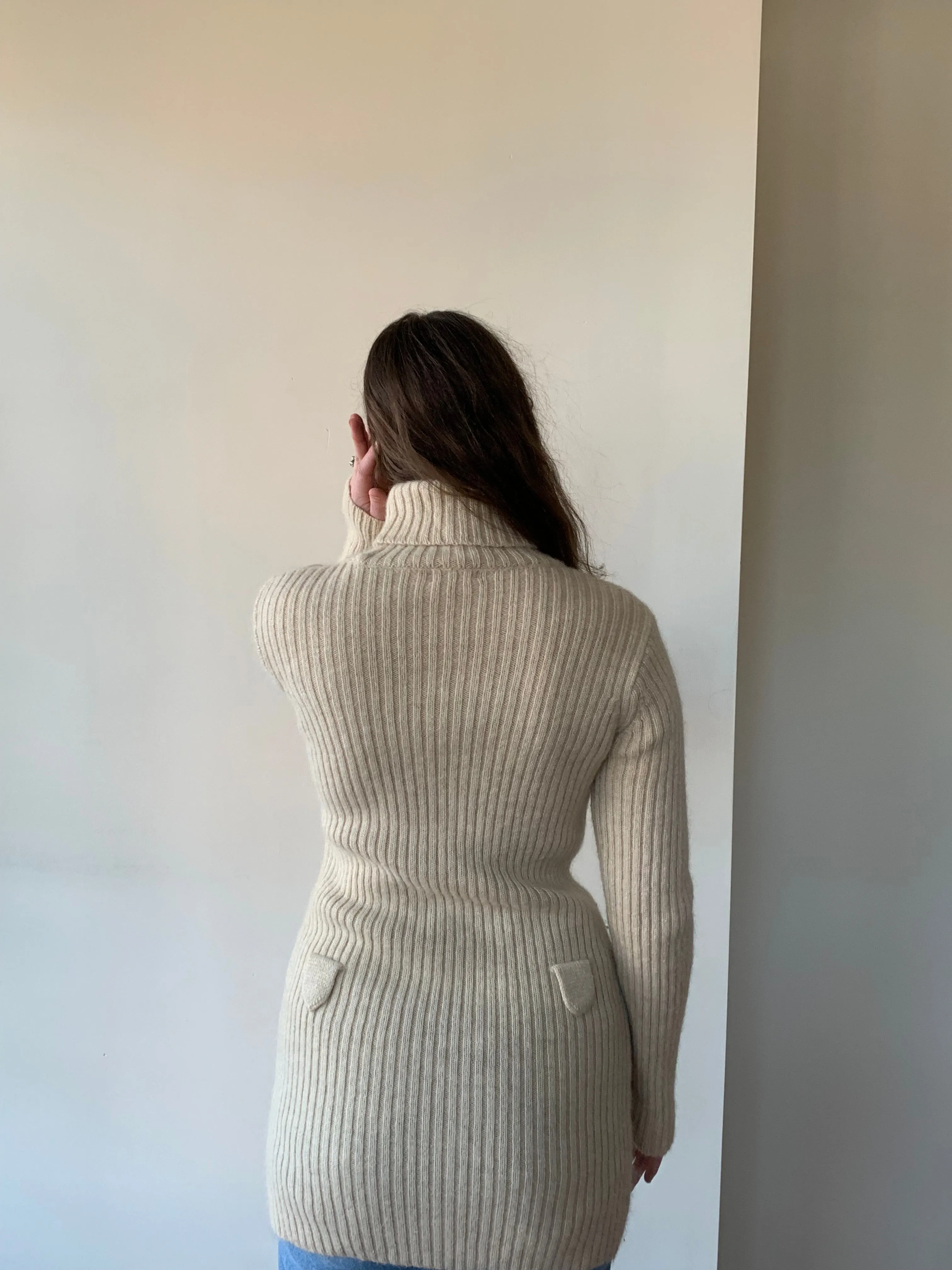 paco rabanne knit dress