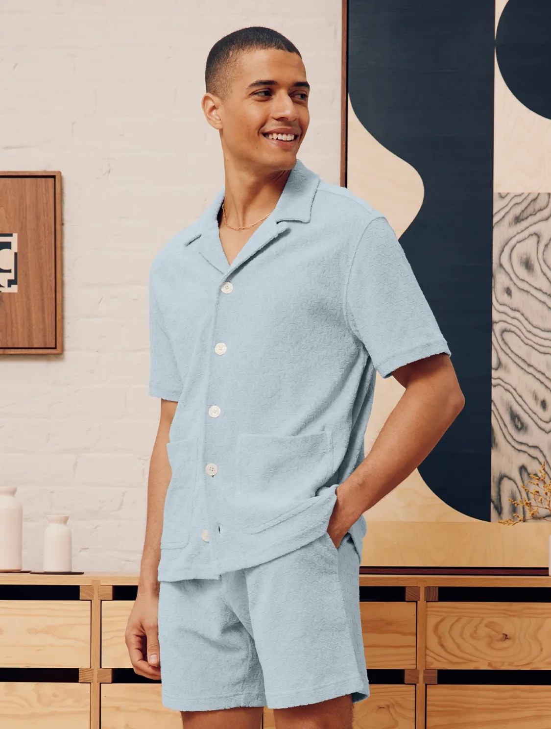 PACO TERRY COTTON SHIRT