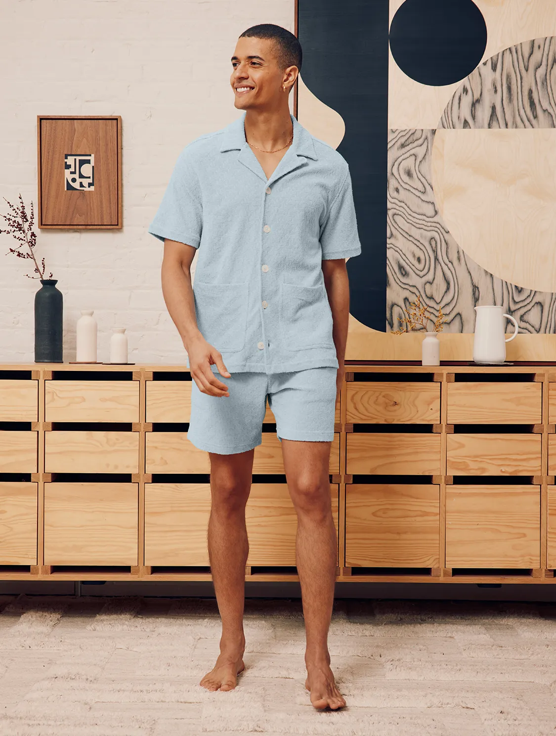 PACO TERRY COTTON SHIRT