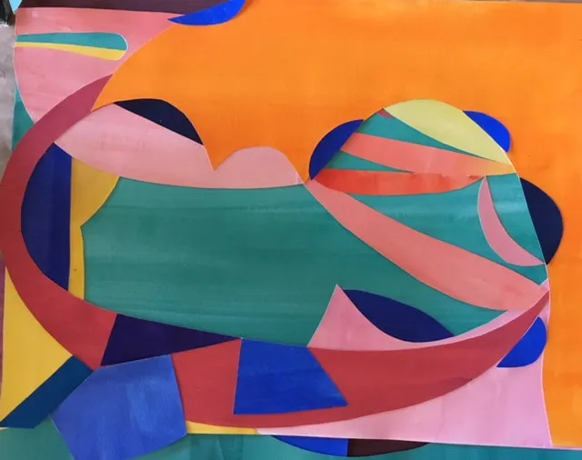 Painting/ collage