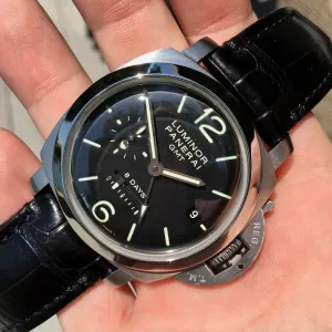 Panerai PAM 233 Luminor 1950 8 Days GMT "Dot" Stainless Steel Manual PAM00233 Watch