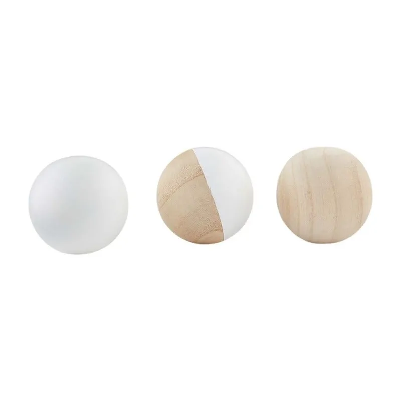 Paulownia Wood Orb (3 Styles)