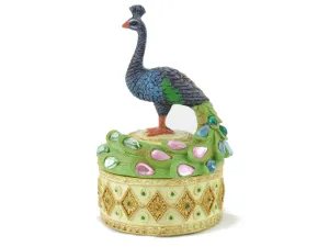 Peacock Trinket and Jewelry Box