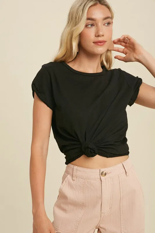 Perfect Slouchy Tee - Black