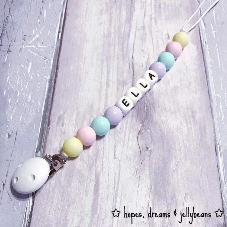 Personalised Simple Dummy Clip