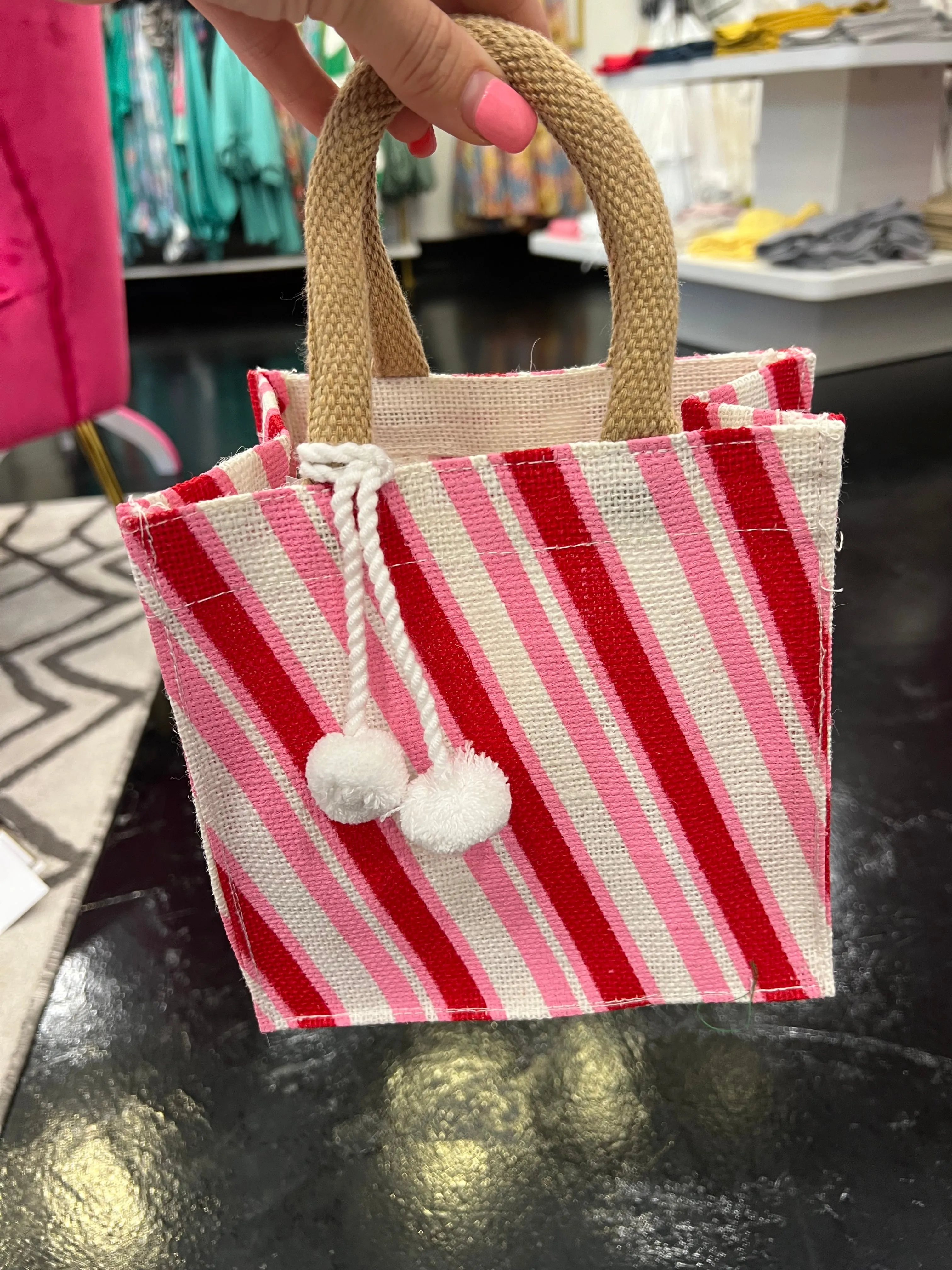 PETITE POM TOTE